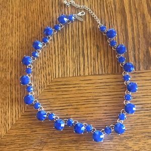 Blue stone necklace